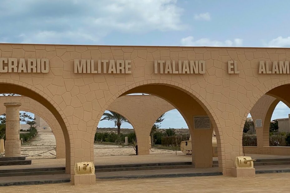 sacrario militare italiano el alamein